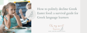 easter blog learn greek